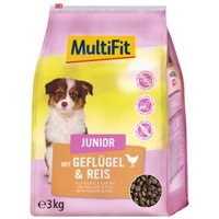 MultiFit Junior mit Geflügel & Reis 3 kg von MultiFit