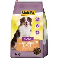 MultiFit Senior mit Geflügel & Reis 12 kg von MultiFit