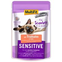 MultiFit It's Me Scarlett Sensitive mit Truthahn 48x85 g von MultiFit