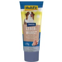 MultiFit Leberwurst 12x75 g MultiFit Leberwurst 12x75 g von MultiFit