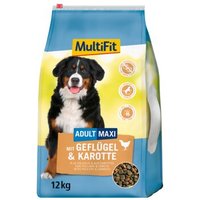 MultiFit Maxi Adult mit Geflügel & Karotte 12kg von MultiFit