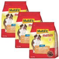 MultiFit Mellos 3x1,5kg Geflügel und Karotten von MultiFit