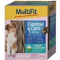 MultiFit Mint DentalCare sticks Junior Multipack 28 Stück von MultiFit