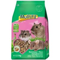 MultiFit Nagerfutter für Maus, Rennmaus und Zwerghamster 2,5 kg MultiFit Nagerfutter für Maus, Rennmaus und Zwerghamster 2,5 kg von MultiFit
