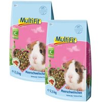 MultiFit Nagerfutter für Meerschweinchen 2x2,5 kg von MultiFit