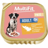 MultiFit Nassfutter Hund Pastete mit Huhn und Pute 9x300 g MultiFit Nassfutter Hund Pastete mit Huhn und Pute 9x300 g von MultiFit