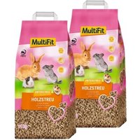 MultiFit Natur-Holzstreu 2x11 kg von MultiFit