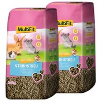 MultiFit Natur-Strohstreu Unterstreu 2x24 kg von MultiFit