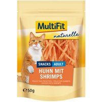 MultiFit Naturelle Huhn mit Shrimps 4x50g MultiFit Naturelle Huhn mit Shrimps 4x50g von MultiFit
