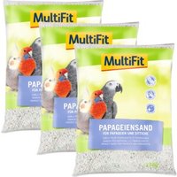 MultiFit Papageiensand 3x5 kg von MultiFit