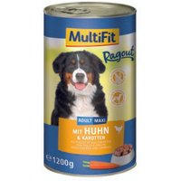 MultiFit Ragout 6x1200g Huhn & Karotten von MultiFit