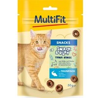 MultiFit Snack&Play Tuna Rings, 50 g von MultiFit