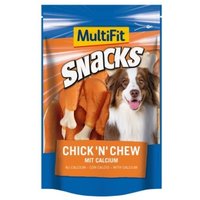 MultiFit Snacks Chick'n Chew Calciumknochen 2x100 g von MultiFit