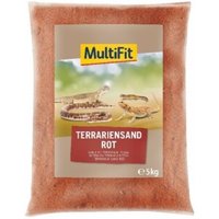 MultiFit Terrariumsand 5kg rot von MultiFit