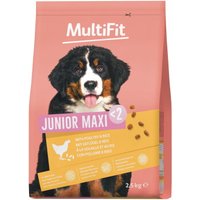 MultiFit Tockenfutter Hund Junior, Maxi, mit Geflügel & Reis 2,5 kg MultiFit Tockenfutter Hund Junior, Maxi, mit Geflügel & Reis 2,5 kg von MultiFit