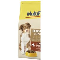MultiFit Trockenfutter Hund, Junior, Sensitive, mit Lamm, Huhn & Reis 12 kg von MultiFit
