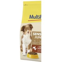 MultiFit Trockenfutter Hund, Junior, Sensitive, mit Lamm, Huhn & Reis 4 kg von MultiFit