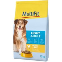 MultiFit Trockenfutter Hund Adult, Light, Huhn mit Reis 12 kg von MultiFit