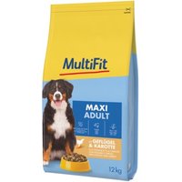 MultiFit Trockenfutter Hund Adult, Maxi, mit Geflügel & Karotte 2x12 kg von MultiFit