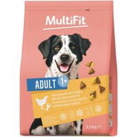MultiFit Trockenfutter Hund Adult, mit Geflügel & Karotte 2,5 kg von MultiFit