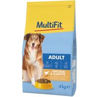 MultiFit Trockenfutter Hund Adult, mit Geflügel & Karotte 4 kg MultiFit Trockenfutter Hund Adult, mit Geflügel & Karotte 4 kg von MultiFit