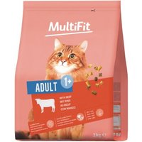 MultiFit Trockenfutter Katze, Adult, Rind 2 kg MultiFit Trockenfutter Katze, Adult, Rind 2 kg von MultiFit