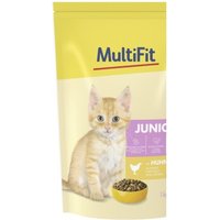 MultiFit Trockenfutter Katze, Junior, Huhn 1 kg von MultiFit