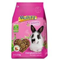 MultiFit für Zwergkaninchen mit Alfalfa 2,5 kg von MultiFit