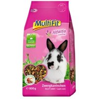 MultiFit für Zwergkaninchen mit Alfalfa 800 g von MultiFit