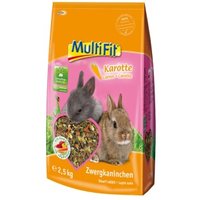 MultiFit für Zwergkaninchen mit Karotte 2,5 kg von MultiFit