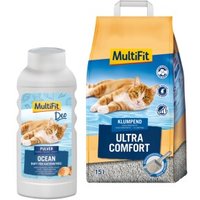 MultiFit ultra comfort 15L mit Deodorant Ocean von MultiFit