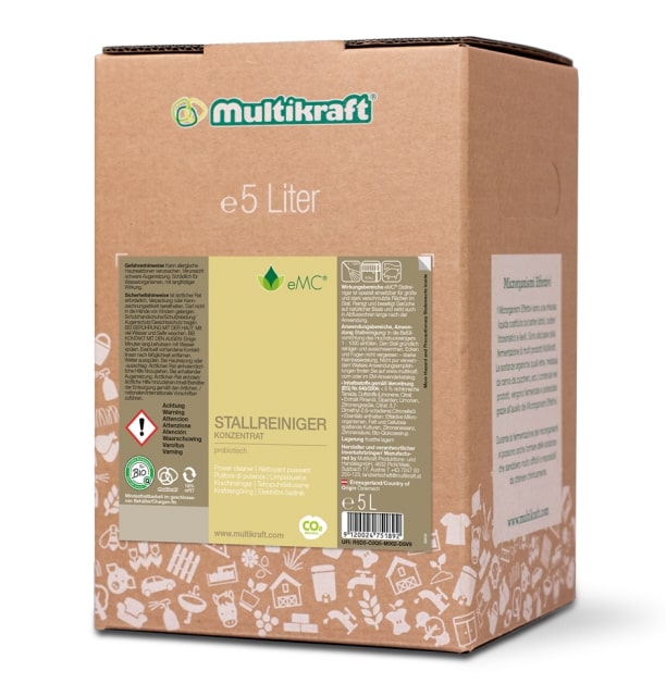Multikraft eMC Stallreiniger 5 L Bag in Box für Hochdruckreiniger geeignet Multikraft eMC Stallreiniger 5 L Bag in Box für Hochdruckreiniger geeignet von Multikraft