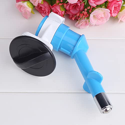 Mumusuki Haustierwasserspender Wandmontage Kunststoff Automatischer Flaschenfutter aus Edelstahlauslass Düsen und Lecksicher für Hundekatze Kaninchen Hamster Meerschwein (Blue) von Mumusuki