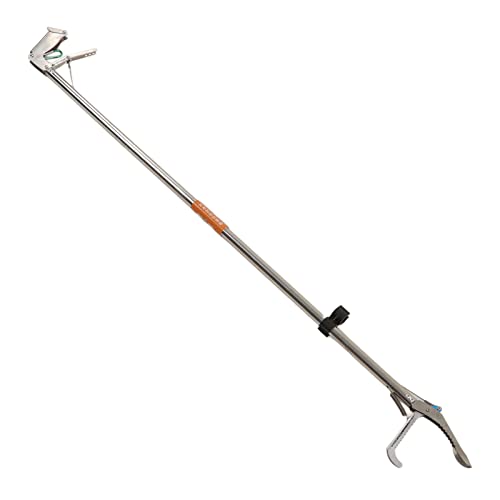 Mumusuki Schlangen Zange, Edelstahl-Reptilien-Griff-Stick Faltbar, Selbst Abschließbar, Stark, Sicherer Fänger, Snake Handling-Werkzeug für Outdoor-Schlangen Bauern Mumusuki Schlangen Zange, Edelstahl-Reptilien-Griff-Stick Faltbar, Selbst Abschließbar, Stark, Sicherer Fänger, Snake Handling-Werkzeug für Outdoor-Schlangen Bauern von Mumusuki