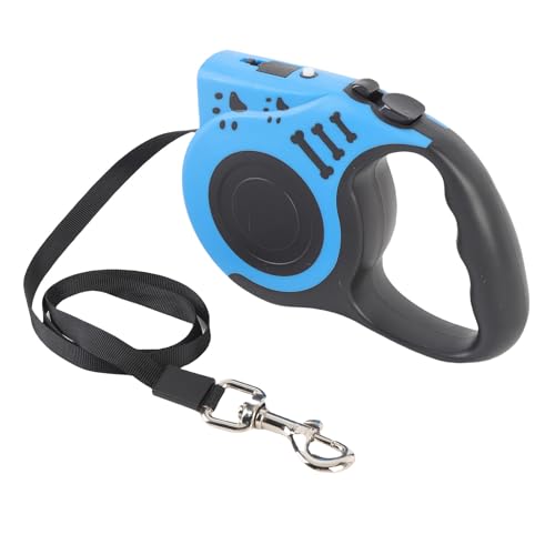 Versenkbare Hundegurte, Beleuchtete Hundeleine mit Separatem Schlüssel, um das LED -Seil für Haustiere zu Verschließen von Mumusuki