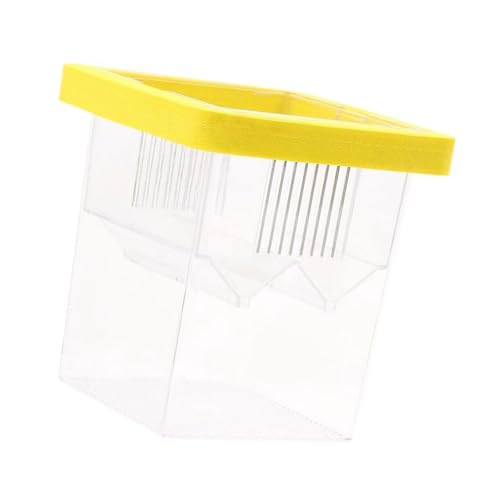 Acryl Fischzuchtbox für Brutkasten und Isolierung für Aquarien Zuchtbox mit Saugnäpfen Fischbrutkasten von Mumuve