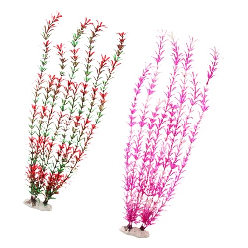 Mumuve Lebensechte künstliche Aquariumpflanze für Aquarien, dekorative hohe PVC-Pflanze mit stabilem Keramiksockel für Aquarien, Landschaft, Aquarien, Dekoration Mumuve Lebensechte künstliche Aquariumpflanze für Aquarien, dekorative hohe PVC-Pflanze mit stabilem Keramiksockel für Aquarien, Landschaft, Aquarien, Dekoration von Mumuve