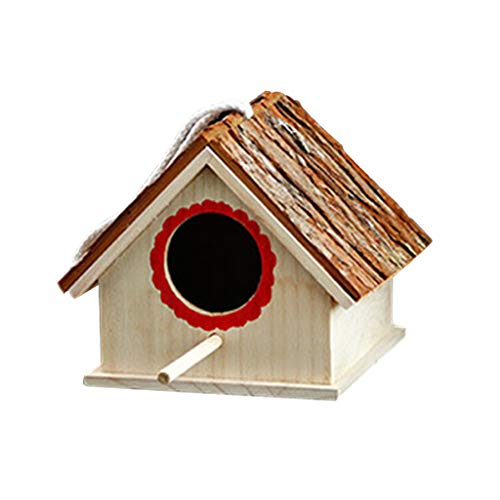 Mumuve Nest für Vogelkäfig, 15,2 cm, fördert die Zucht und das Nisten, Metallhalterung für Kleinpapageien, Haustierhängematte für Fenster von Mumuve
