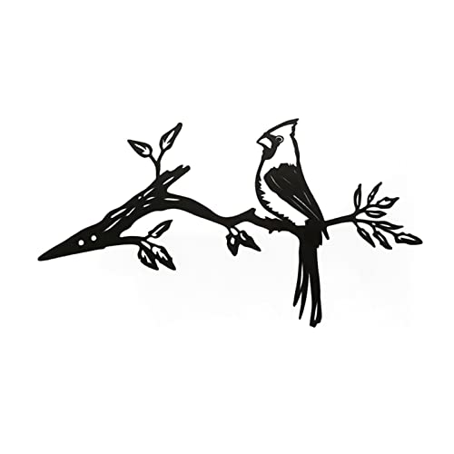 Vogel stehend auf Ast, Schild, hängbarer Anhänger, Modell, Zubehör, Zubehör für Festival, Urlaub, Party, Hintergrunddekoration, künstlerische Hinterhof-Dekoration von Mumuve
