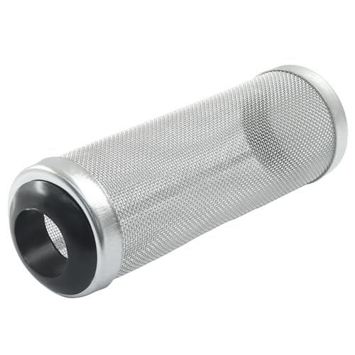 Murtenze 16 mm Edelstahl-Aquariumfilter, Ansaugabdeckung, Garnelen-Filterschutz, Metall, Netzrohr-Netzabdeckung für Aquarien von Murtenze