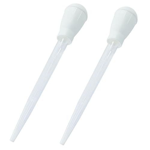 Murtenze Manueller Wasserwechsler für Aquarien, weiß, saubere Pipette, Tropfenentferner, Mini-Kies, Reinigungsstrohhalm für Aquarium-Reinigung/Aquarium-Besitzer, 2 Stück Murtenze Manueller Wasserwechsler für Aquarien, weiß, saubere Pipette, Tropfenentferner, Mini-Kies, Reinigungsstrohhalm für Aquarium-Reinigung/Aquarium-Besitzer, 2 Stück von Murtenze