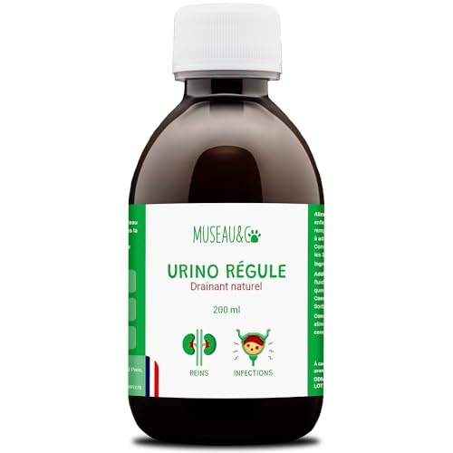 Urino Regule – Harnwegsinfektion für Hunde – 200 ml – Blasenentzündung für Hunde & Katzen, entzündungshemmend, Unterstützung von Blase & Nieren, Komfort beim Harntrakt – Museau & Co – hergestellt in von Museau & Co