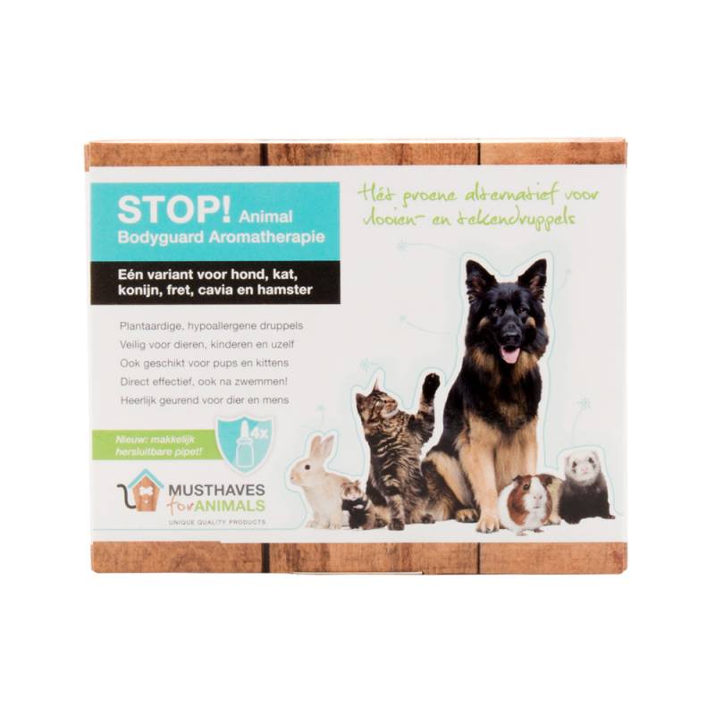 STOP! Animal Bodyguard Aromatherapie - 4 x 8 ml von Musthaves for Animals