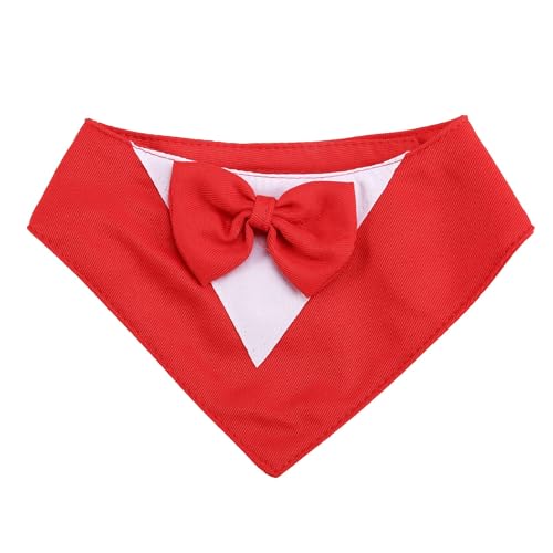 Muuoeou Hunde-Smoking, Formelles Hunde-Hochzeitshalsband mit Fliege, Hunde-Geburtstagskostüm, Haustier-, Hund-Valentinstag-Outfit, Cosplay, XS-Rot, Langlebig, Einfach zu Bedienen Muuoeou Hunde-Smoking, Formelles Hunde-Hochzeitshalsband mit Fliege, Hunde-Geburtstagskostüm, Haustier-, Hund-Valentinstag-Outfit, Cosplay, XS-Rot, Langlebig, Einfach zu Bedienen von Muuoeou