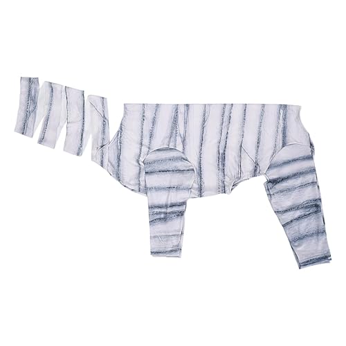 Muuzebsy Halloween-Kostüme für Haustiere | Mumien-Skelett-Halloween-Kostüm, Haustier-Cosplay-Kostüm, lustige Halloween-Katzenkleidung, wiederverwendbare Hunde-Halloween-Kleidung für Cosplay-Partys Muuzebsy Halloween-Kostüme für Haustiere | Mumien-Skelett-Halloween-Kostüm, Haustier-Cosplay-Kostüm, lustige Halloween-Katzenkleidung, wiederverwendbare Hunde-Halloween-Kleidung für Cosplay-Partys von Muuzebsy