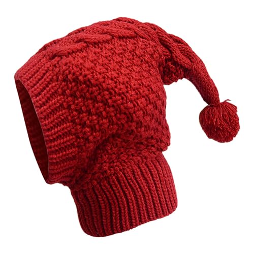 Muuzebsy Hunde-Strickmütze mit Ohrenschützer, Winter-Strickmütze, weich, für Welpen, gemütliche Kapuze, Nacken- und Kopfschutz, niedliche Haustier-Kopfbedeckung für Picknick, Jagd Muuzebsy Hunde-Strickmütze mit Ohrenschützer, Winter-Strickmütze, weich, für Welpen, gemütliche Kapuze, Nacken- und Kopfschutz, niedliche Haustier-Kopfbedeckung für Picknick, Jagd von Muuzebsy