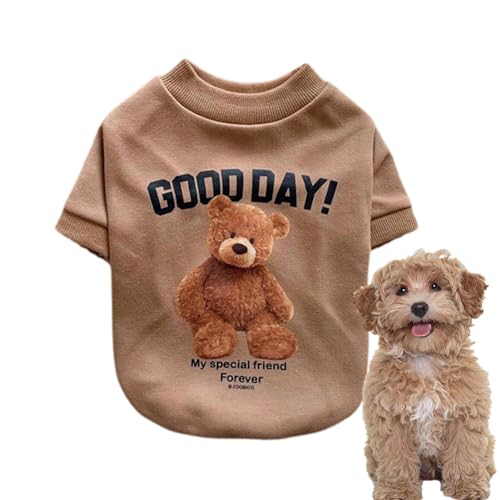 Muuzebsy Hundepullover für kleine Hunde, Welpen-Kleidung, Pullover, Sweatshirt, Weste, Welpen, Kätzchen, Winter, kaltes Wetter, warme Jacke, Mantel, Haustier-Pyjama, T-Shirt für haarlose Katzen, Muuzebsy Hundepullover für kleine Hunde, Welpen-Kleidung, Pullover, Sweatshirt, Weste, Welpen, Kätzchen, Winter, kaltes Wetter, warme Jacke, Mantel, Haustier-Pyjama, T-Shirt für haarlose Katzen, von Muuzebsy