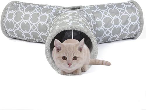 Muziner 3-Wege-KatzentunnelPlüsch-KatzenspielzeugFaltbares Tunnelrohr Mit BallHaustierspielzeug Muziner 3-Wege-KatzentunnelPlüsch-KatzenspielzeugFaltbares Tunnelrohr Mit BallHaustierspielzeug von Muziner