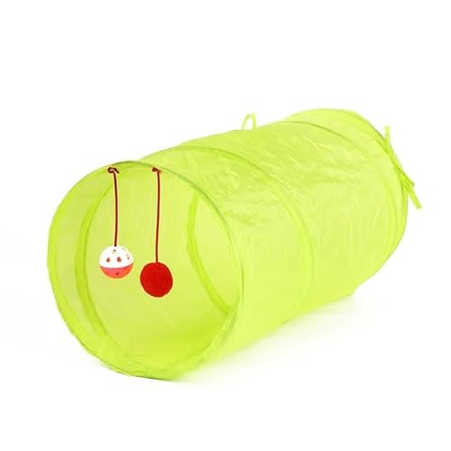 Muziner 50 * 25cm Katze Tunnel Spielzeug Haustier 2 Löcher Spielen Röhren Bälle Zusammenklappbare Crinkle Kätzchen Spielzeug Welpen Kaninchen Spielen Tunnel Röhren,Gelb Muziner 50 * 25cm Katze Tunnel Spielzeug Haustier 2 Löcher Spielen Röhren Bälle Zusammenklappbare Crinkle Kätzchen Spielzeug Welpen Kaninchen Spielen Tunnel Röhren,Gelb von Muziner