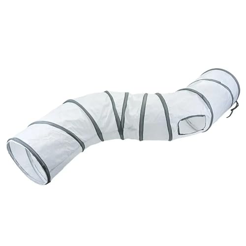 Muziner Faltbarer Weißer S-Typ-Katzenspielzeug-TunnelSpielplatzKätzchenKatzenBodenkratzerDrachentrommelSpielzeugkatzen Muziner Faltbarer Weißer S-Typ-Katzenspielzeug-TunnelSpielplatzKätzchenKatzenBodenkratzerDrachentrommelSpielzeugkatzen von Muziner